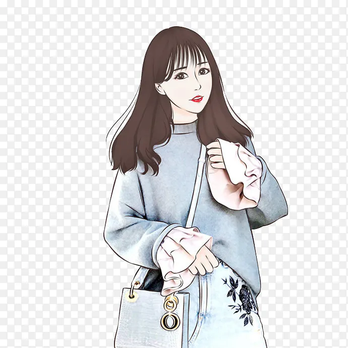 休闲搭配少女装
