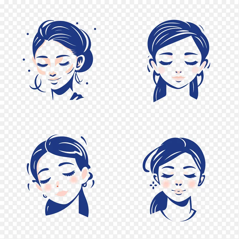 卡通女孩可爱成熟姑娘头像