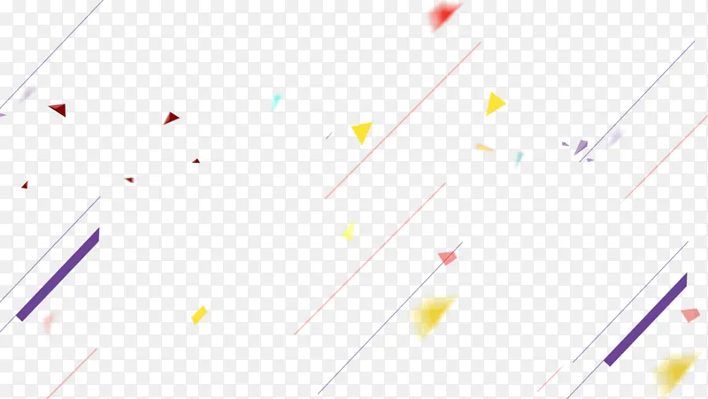 漂浮的几何图形