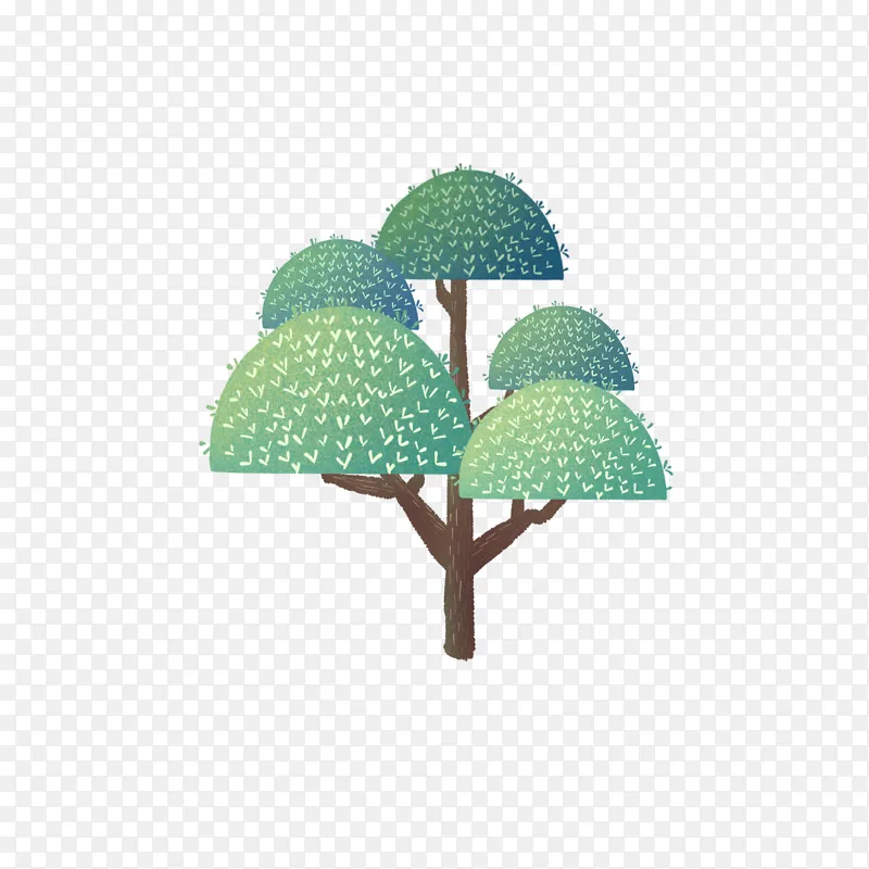 绿色 扁平插画 树木 春 植物类PNG图片素材下载_图片编号jkavzqrvzy-免抠素材网