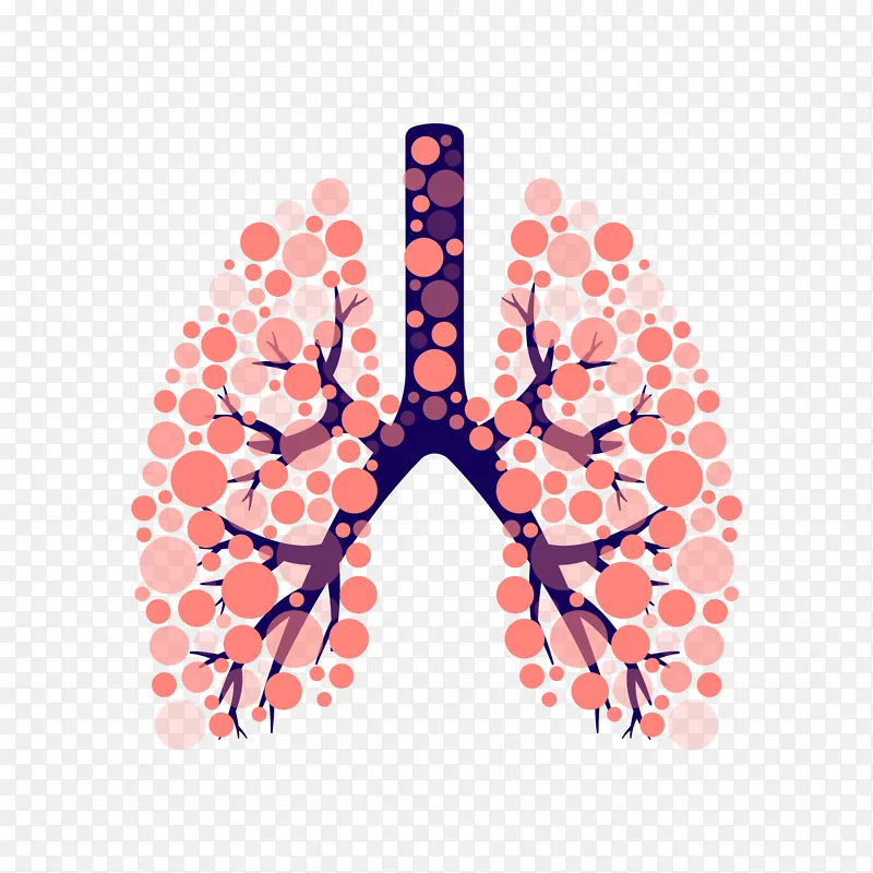 创意肺部器官插画PNG图片素材下载_图片编号odoqmkxppd-免抠素材网