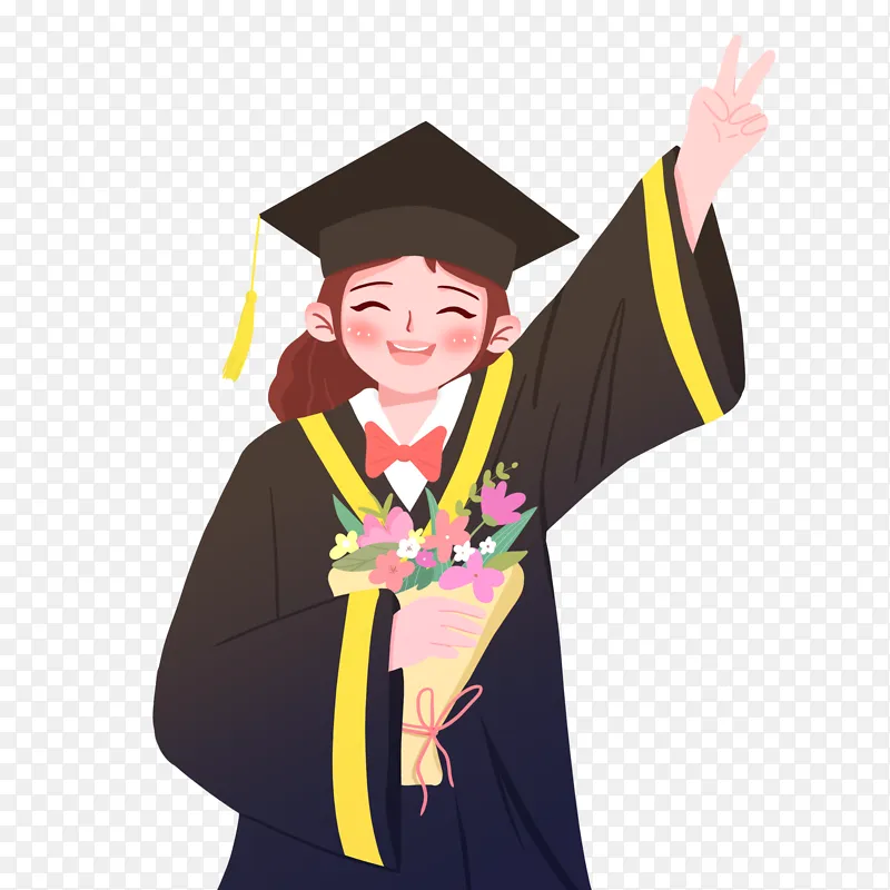毕业照学士服PNG图片素材下载_图片编号zywjovqbor-免抠素材网