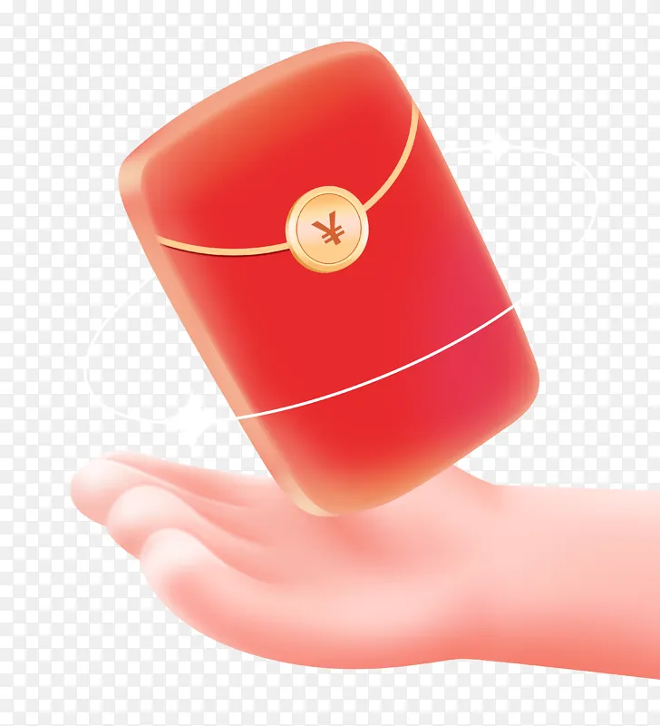 红色红包手持卡通插画风格PNG图片素材下载_图片编号kedajkrgyn-免抠素材网