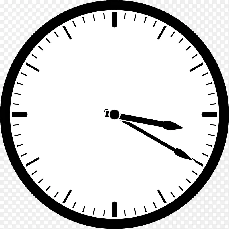 简约黑白时钟表盘PNG图片素材下载_图片编号odezjzylzk-免抠素材网