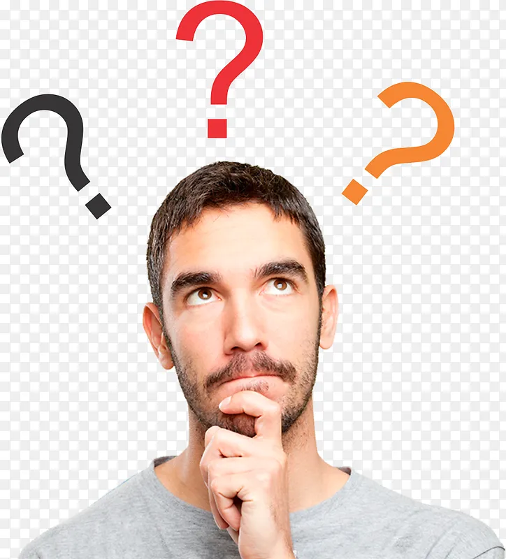 沉思的男子,疑问与好奇PNG图片素材下载_图片编号xkepjqovnz-免抠素材网